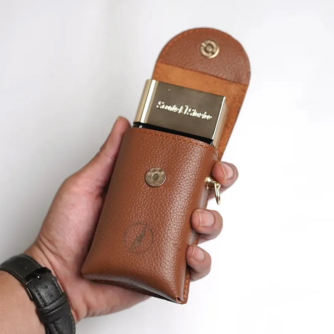 Leather Traveling Pouch