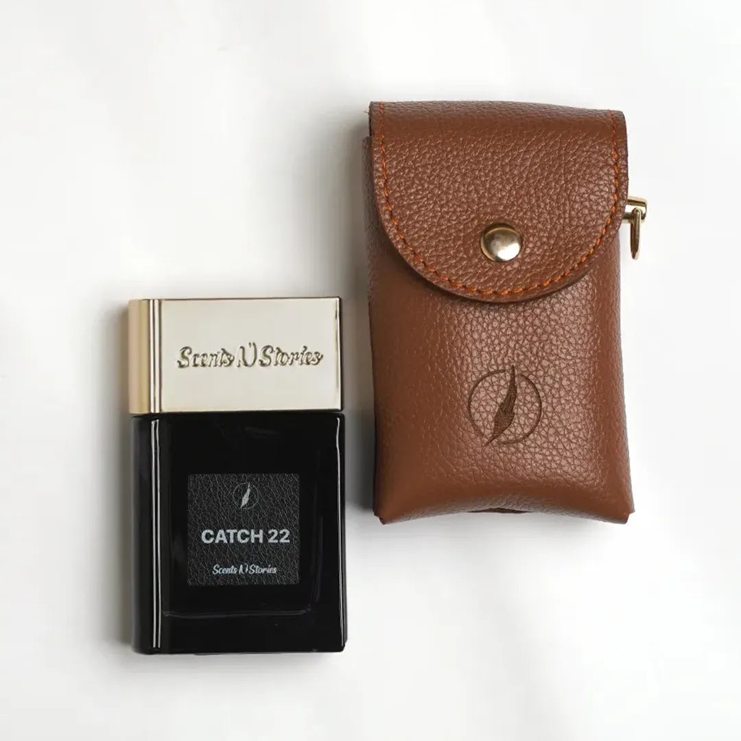 Leather Traveling Pouch