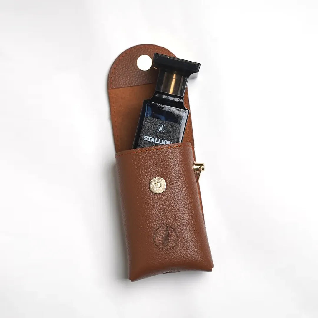 Leather Traveling Pouch